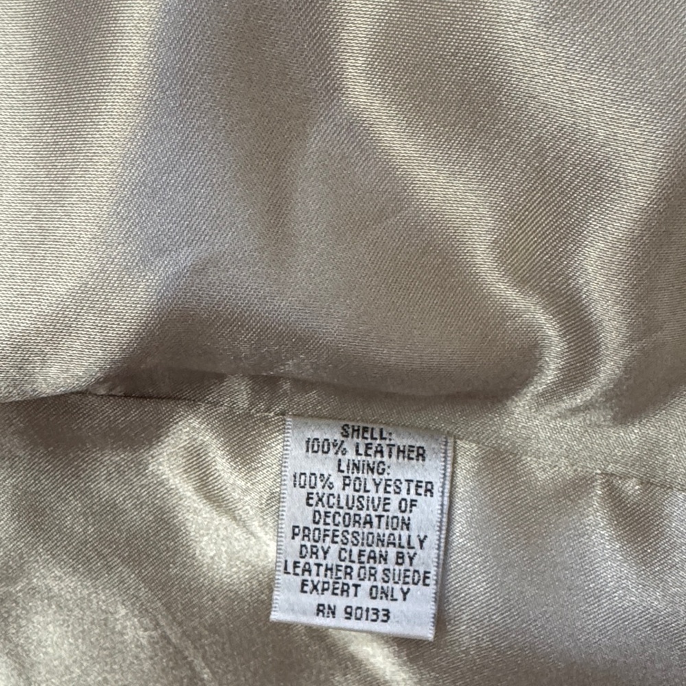 Sharif Sueded Leather Jacket Size Large EUC - Picture 11 of 12